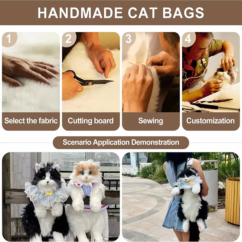 Simulation cat shape backpack -A2