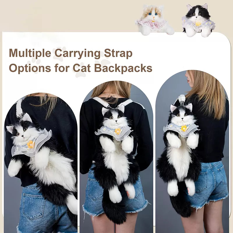 Simulation cat shape backpack -A2