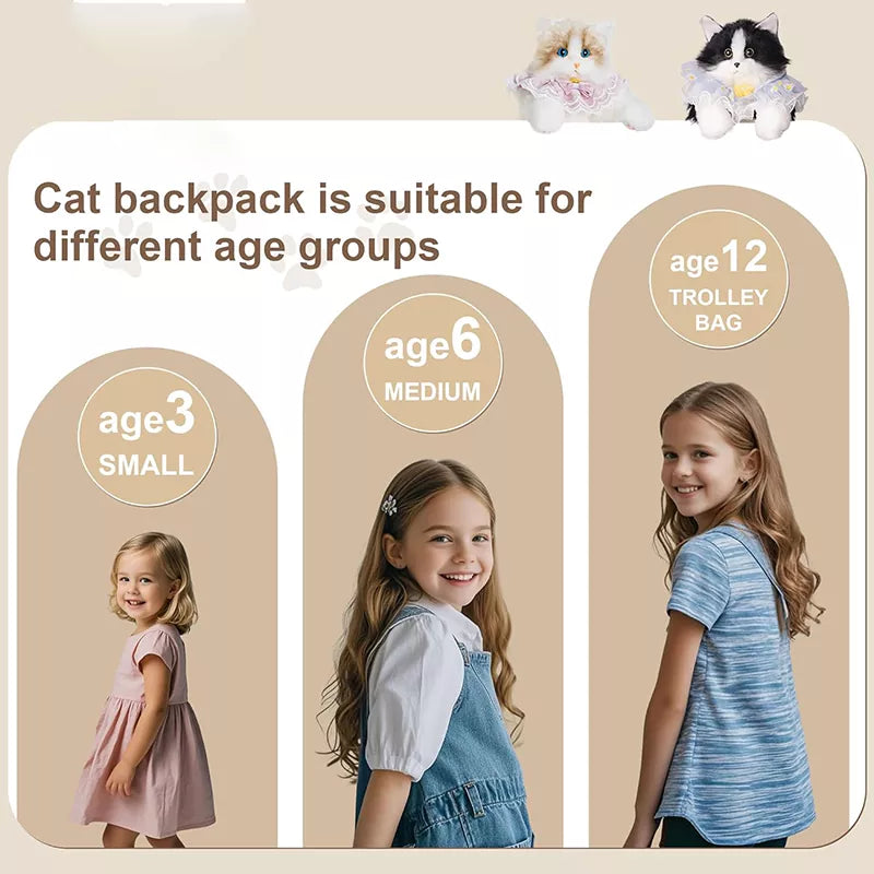 Simulation cat shape backpack -A2