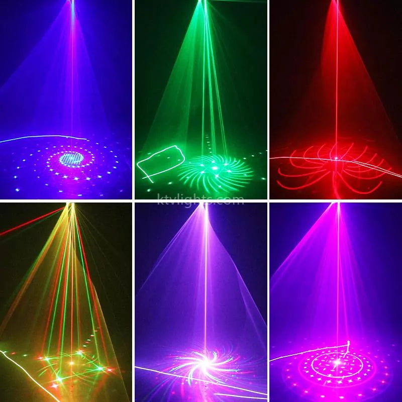 New 2 in 1 Starry Sky Scanning Laser Light-B32