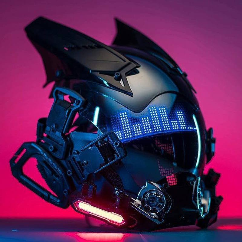 LED Gothic Mask Helmet for Adult