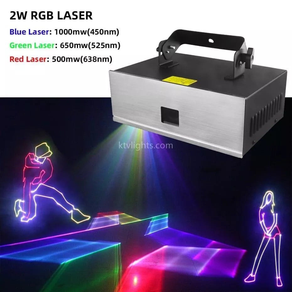 2W-4W 5IN1 RGB 3D animation light laser light-A7