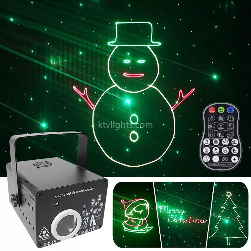 9-in-1 Holiday Animated Laser Light-A15