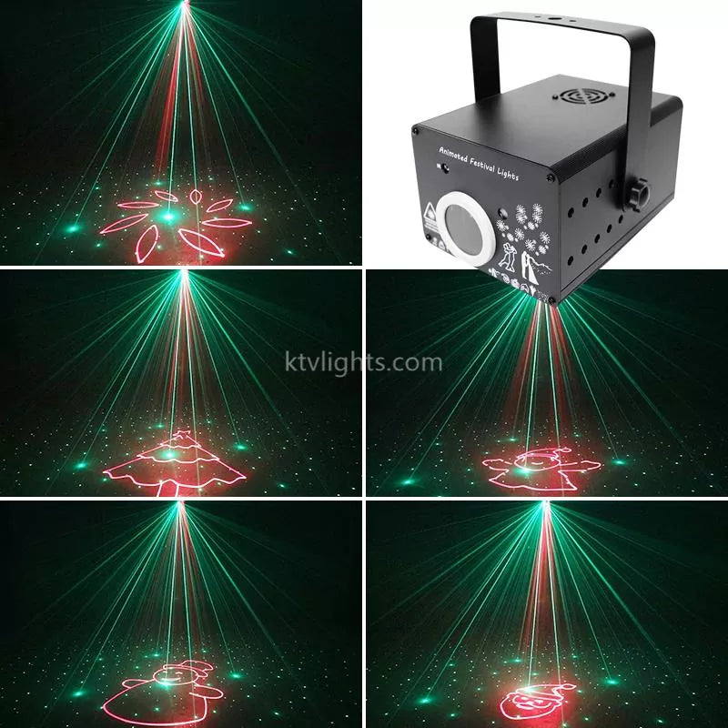 9-in-1 Holiday Animated Laser Light-A15