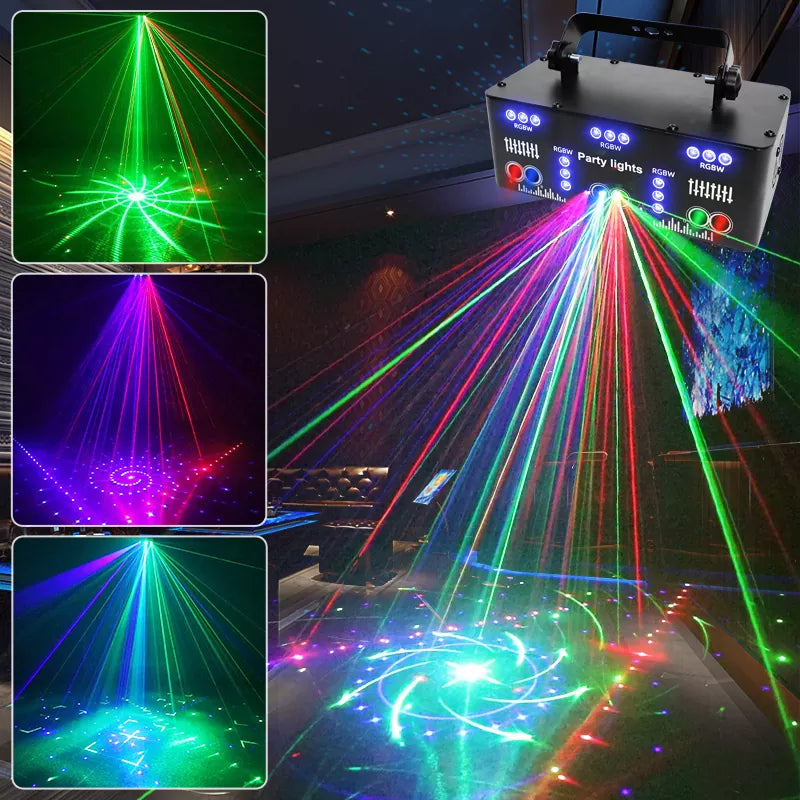 21 holes 4 in 1 RGB disco laser light-B5