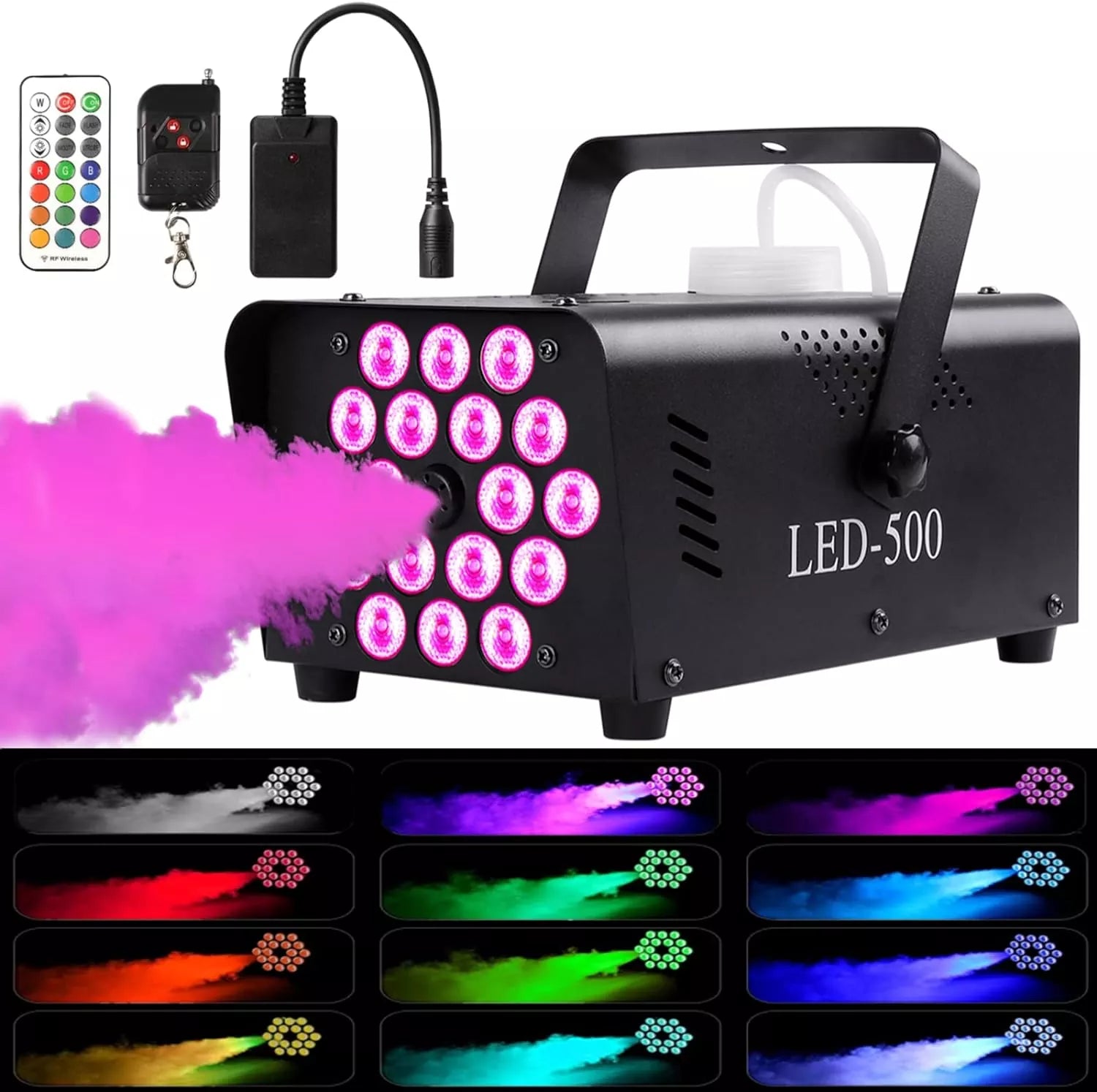 500W 18 LED Light Smoke Machine -D6