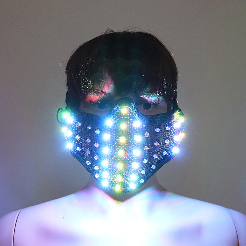 LED mask colorful luminous mask