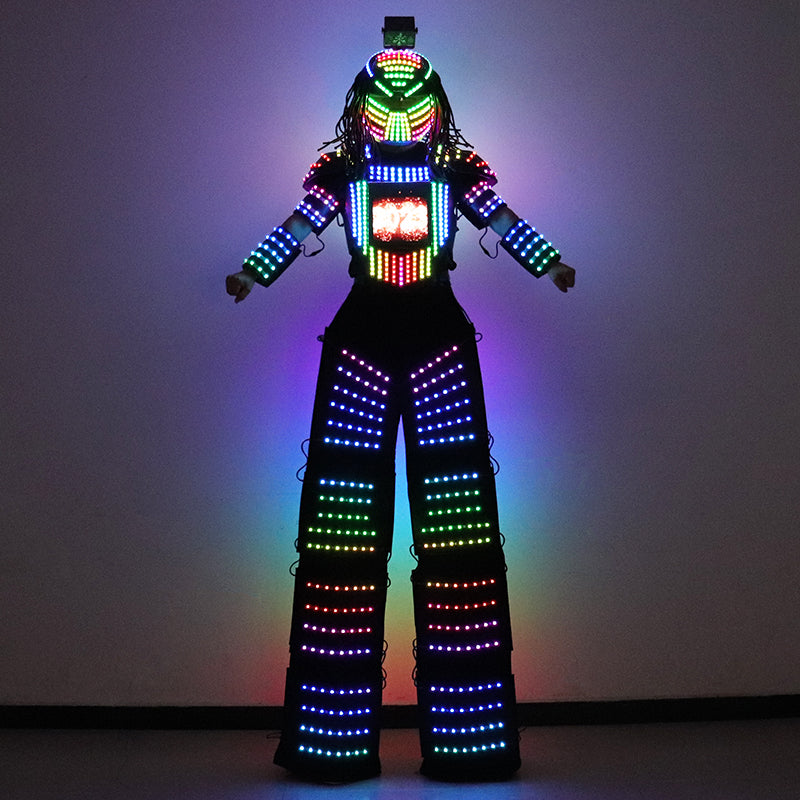 Wanderer Full Color Pixel LED Robot Suit