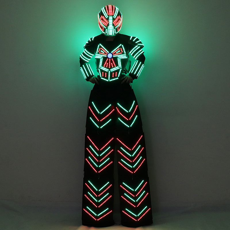 Stilts Walker LED Robot Suit