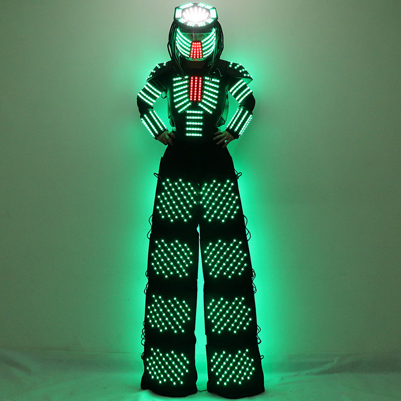 Stilts LED Robot Costume