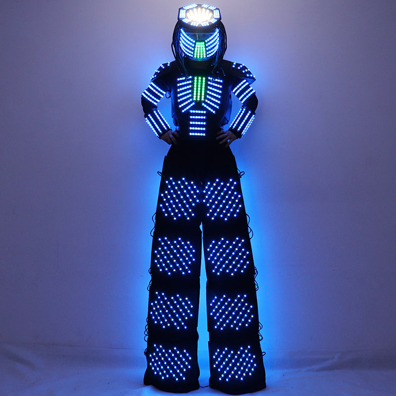 Stilts LED Robot Costume