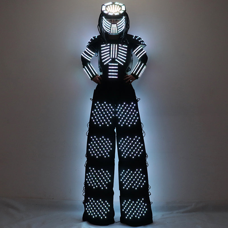 Stilts LED Robot Costume