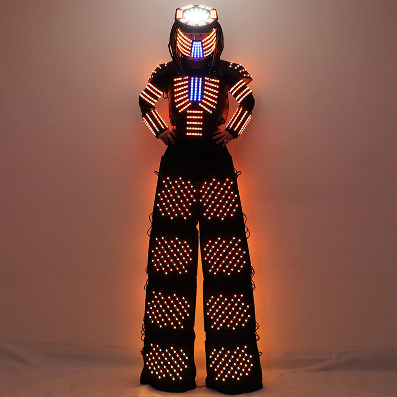 Stilts LED Robot Costume