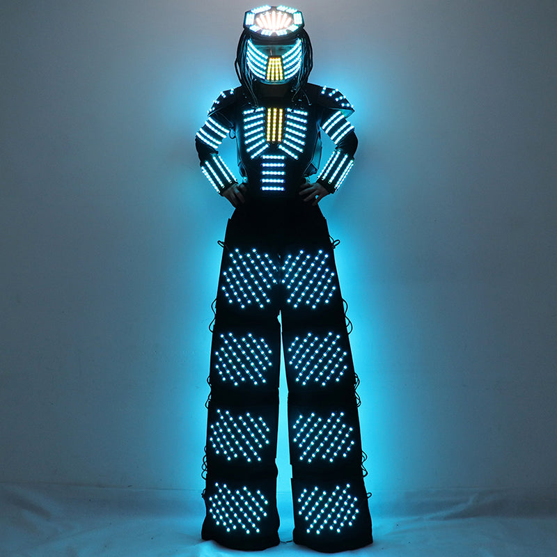 Stilts LED Robot Costume