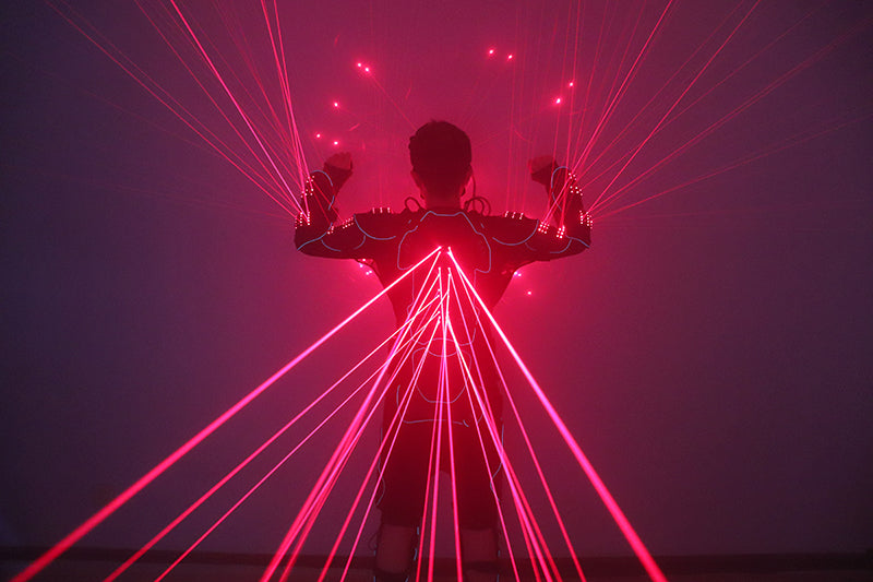 New Red Laser Robot Suit Laser Fiber Optic 2 in 1