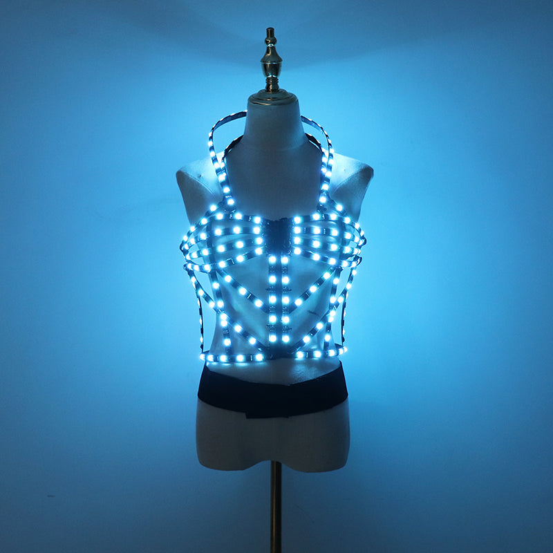 Full color LED cage clothing short style