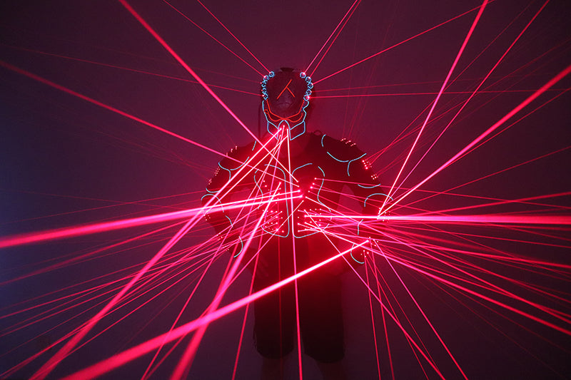 New Laser Robot Suit 650nm Red Laser