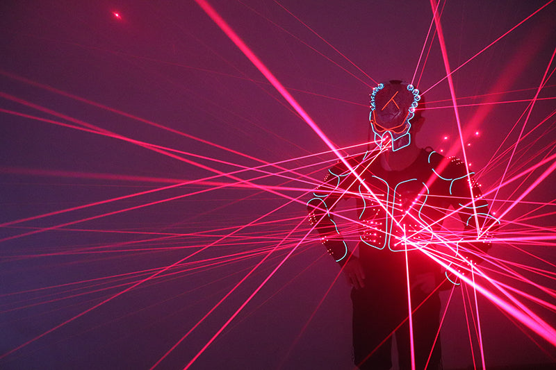 New Laser Robot Suit 650nm Red Laser