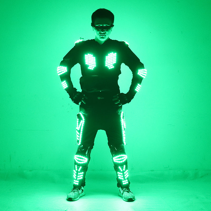 New Green Laser Costume Suit