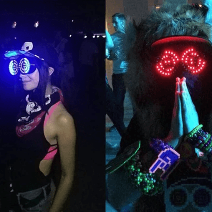 REZZ Goggles - Inspired by DJ REZZ - Ktvlights