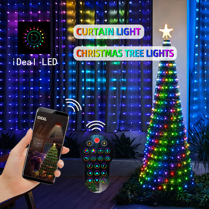 RGB Color Changing Christmas Tree LED Pixel light with Timer Remote  Controller for Home Store Bar Decoration - China LED Christmas Light, Christmas  Tree