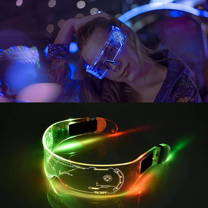 Colorful LED luminous glasses - ktvlaser