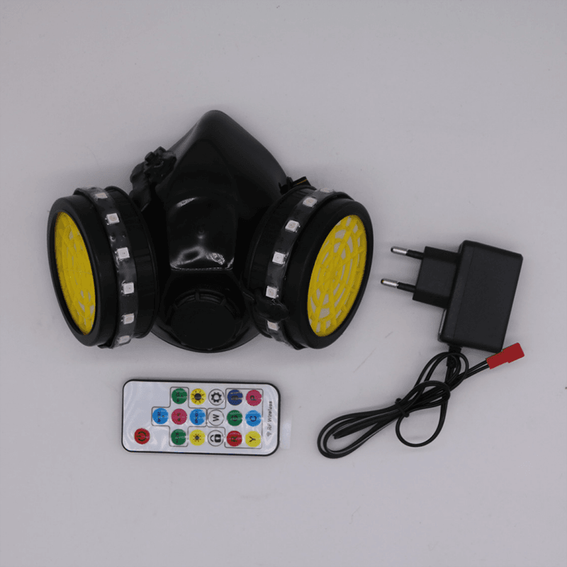 LED multi-color strobe mask - ktvlaser