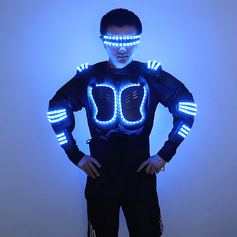 Stylish and colorful LED luminous armor - ktvlaser