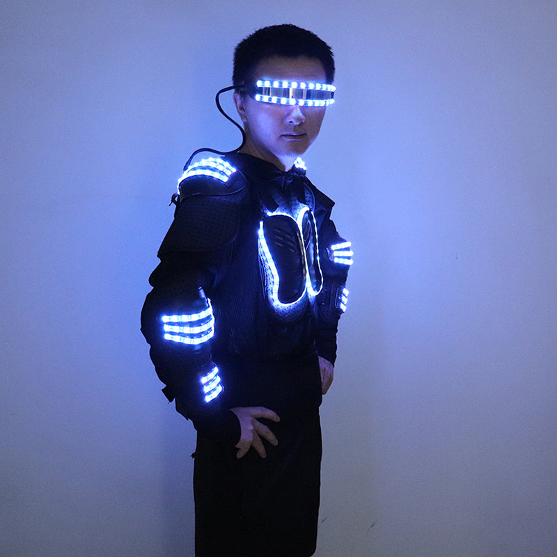 Stylish and colorful LED luminous armor - ktvlaser