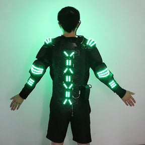 Stylish and colorful LED luminous armor - ktvlaser