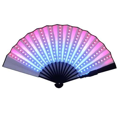 Full color LED fan