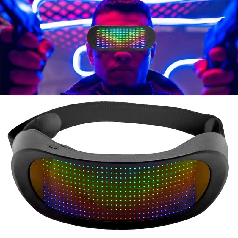 Bluetooth APP Party LED Goggles - ktvlaser