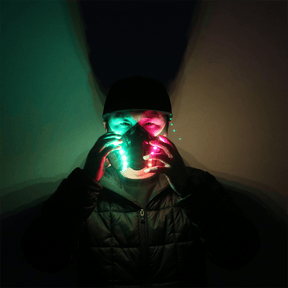 LED multi-color strobe mask - ktvlaser