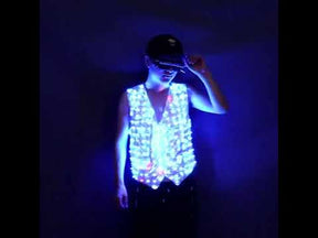Colorful LED luminous vest