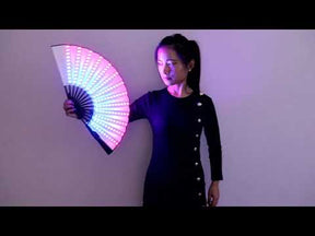 Full color LED fan
